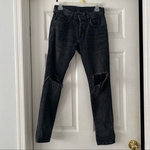Men’s Distressed Skinny Jeans (30/30)